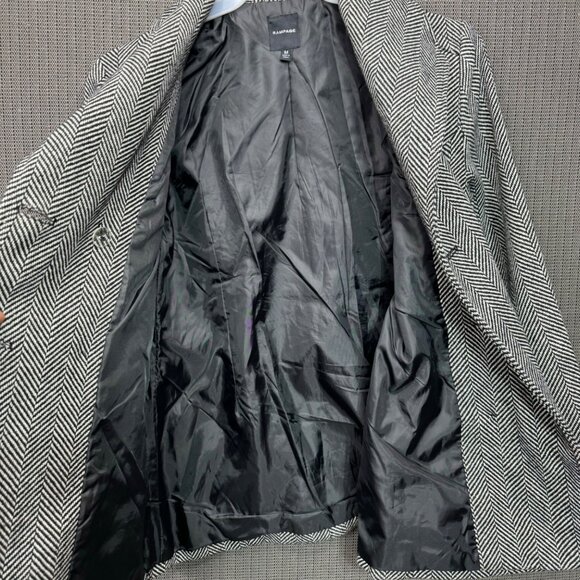 Rampage Womens Herringbone Peacoat Jacket M - Picture 10 of 10